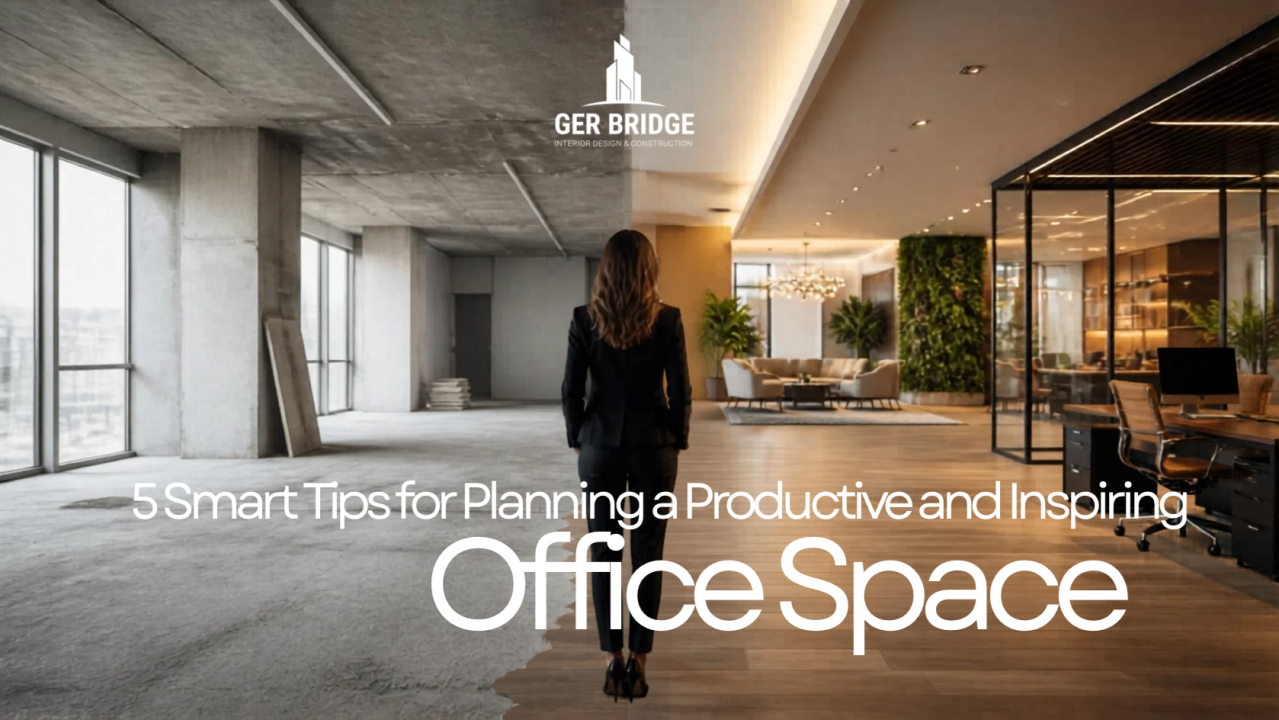 5 Smart Tips for Planning a Productive and Inspiring Office Space
